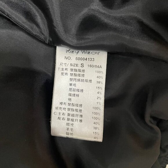 Key Wear Ladies Two-Tone Long Vest Size Small - Picture 9 of 9